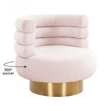 Load image into Gallery viewer, Naomi Velvet Swivel Chair