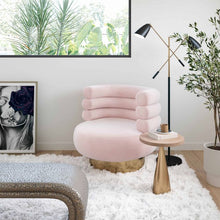 Load image into Gallery viewer, Naomi Velvet Swivel Chair