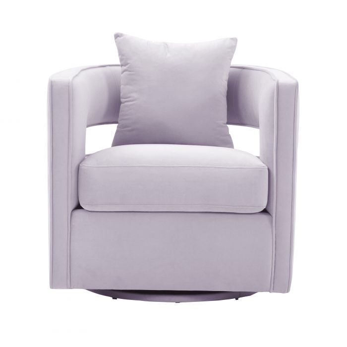 Kennedy Lavender Swivel Chair