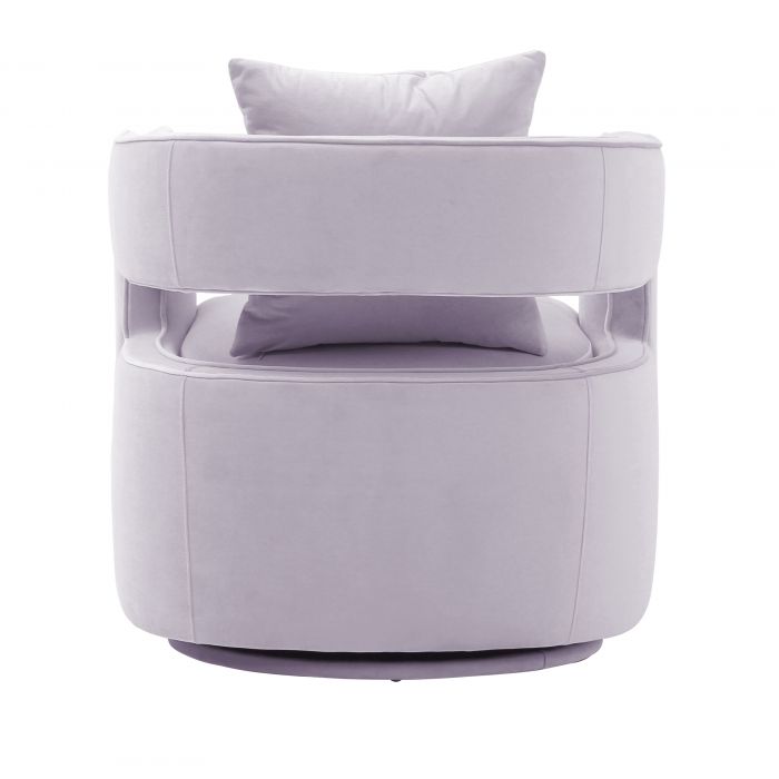 Kennedy Lavender Swivel Chair