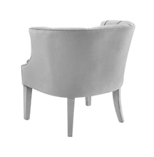Load image into Gallery viewer, Turin Grey Velvet Chair