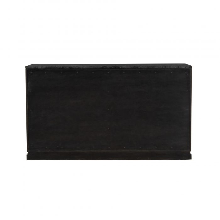 Brooke Espresso Walnut 6 Drawer Dresser