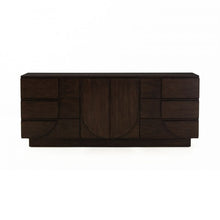 Load image into Gallery viewer, Simone Chocolate Brown Credenza