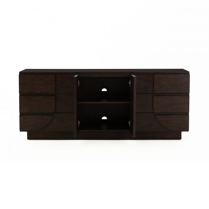 Simone Chocolate Brown Credenza