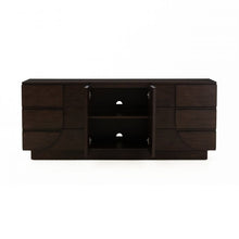 Load image into Gallery viewer, Simone Chocolate Brown Credenza