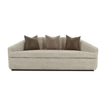 Load image into Gallery viewer, Abreeyah Beige Velvet Sofa