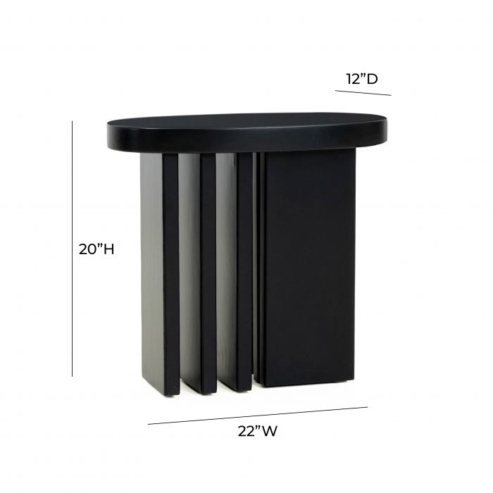 Etta Black Side Table
