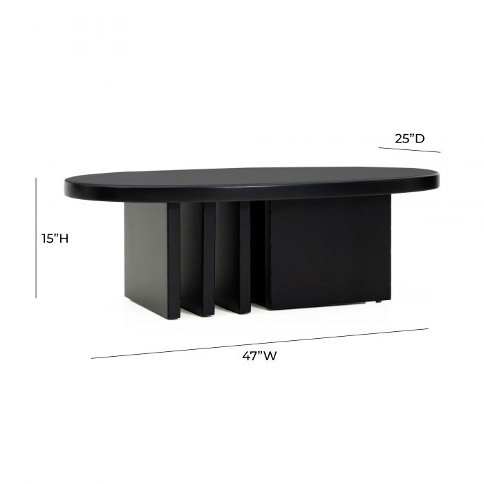 Etta Black Coffee Table