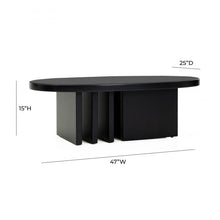 Load image into Gallery viewer, Etta Black Coffee Table