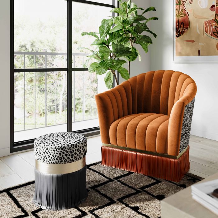 Ajani Upholstered Ottoman