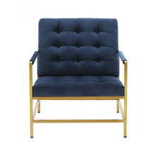 Load image into Gallery viewer, Van Velvet Leather Accent Chair