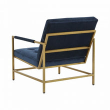Load image into Gallery viewer, Van Velvet Leather Accent Chair