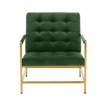 Load image into Gallery viewer, Van Velvet Leather Accent Chair