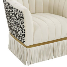 Load image into Gallery viewer, Enid Velvet Swivel Chair