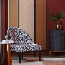 Load image into Gallery viewer, Crystal Velvet Patterned Accent Chair