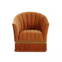 Load image into Gallery viewer, Enid Velvet Swivel Chair
