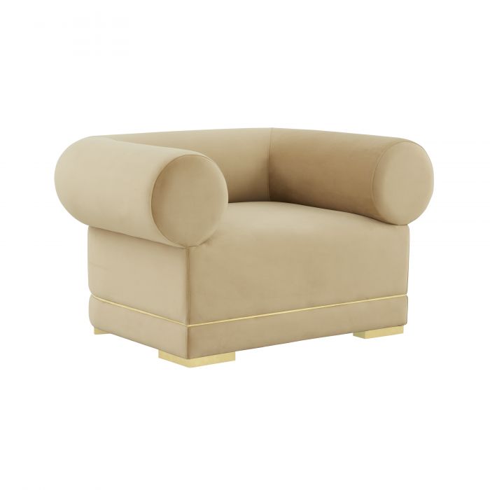 Riccardo Velvet Accent Chair