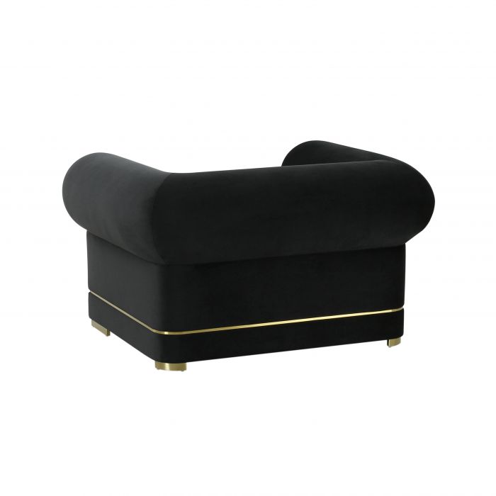 Riccardo Velvet Accent Chair
