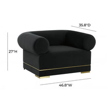 Load image into Gallery viewer, Riccardo Velvet Accent Chair