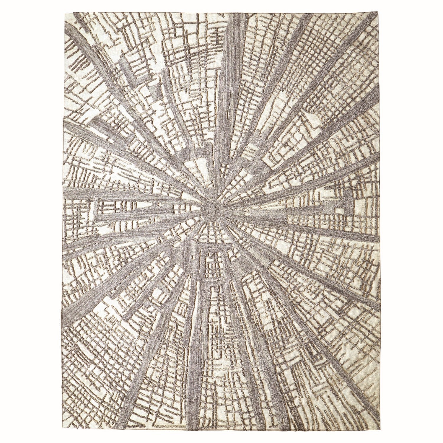 Vortex Rug-Ivory/Natural/Grey