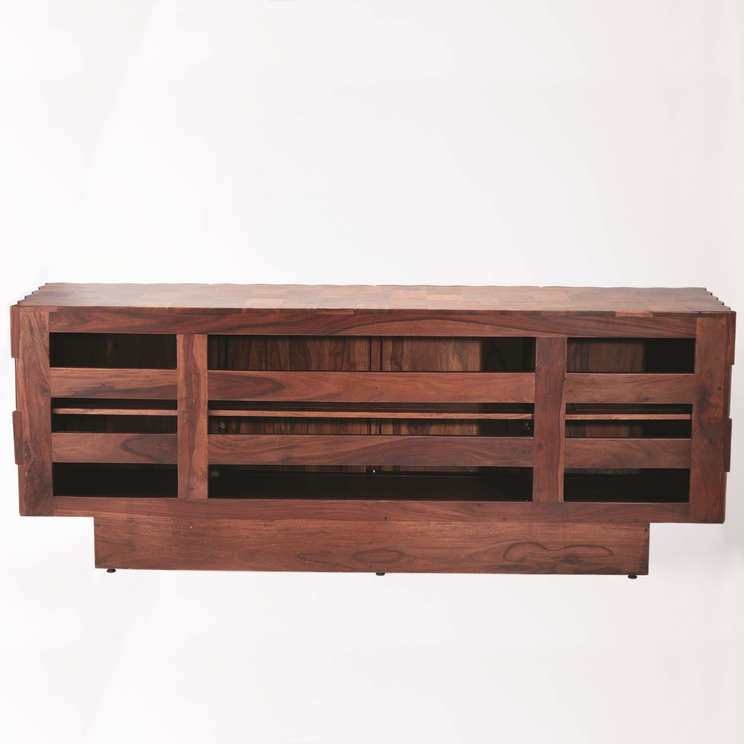Washboard Media Cabinet