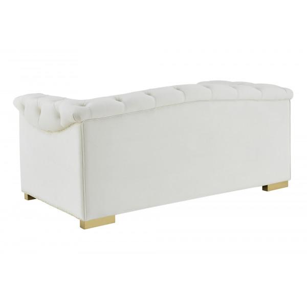 Farah Velvet Loveseat