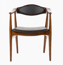 Load image into Gallery viewer, Aline Leather Dining Arm Chair