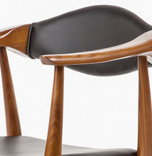 Load image into Gallery viewer, Aline Leather Dining Arm Chair