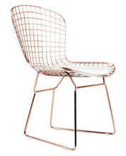 Load image into Gallery viewer, Bertoia Side Chair In Rose Gold Finish
