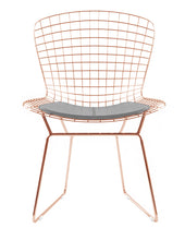 Load image into Gallery viewer, Bertoia Side Chair In Rose Gold Finish