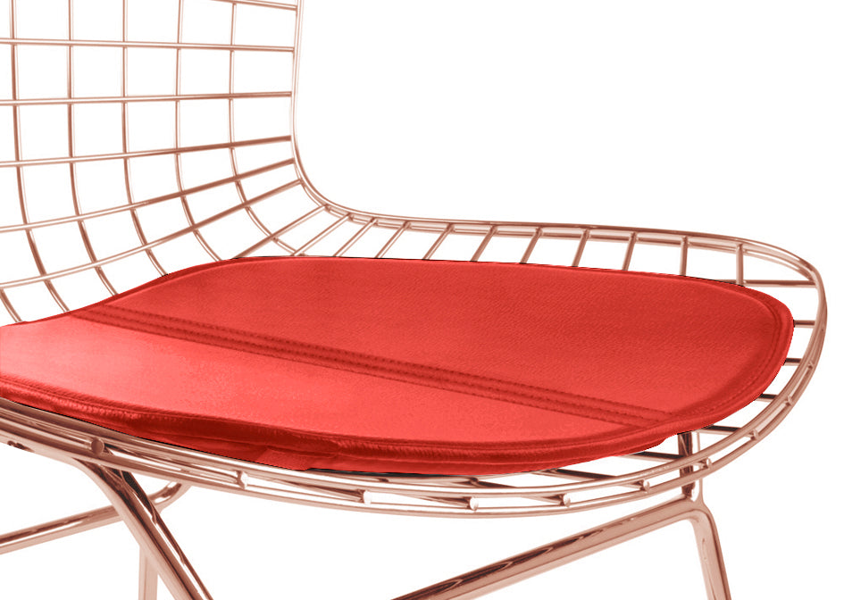Bertoia Side Chair In Rose Gold Finish