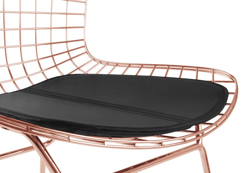 Bertoia Side Chair In Rose Gold Finish