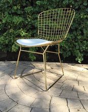 Load image into Gallery viewer, Bertoia Wire Side Chair Gold Finish