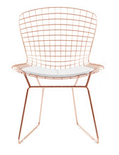 Load image into Gallery viewer, Bertoia Side Chair In Rose Gold Finish