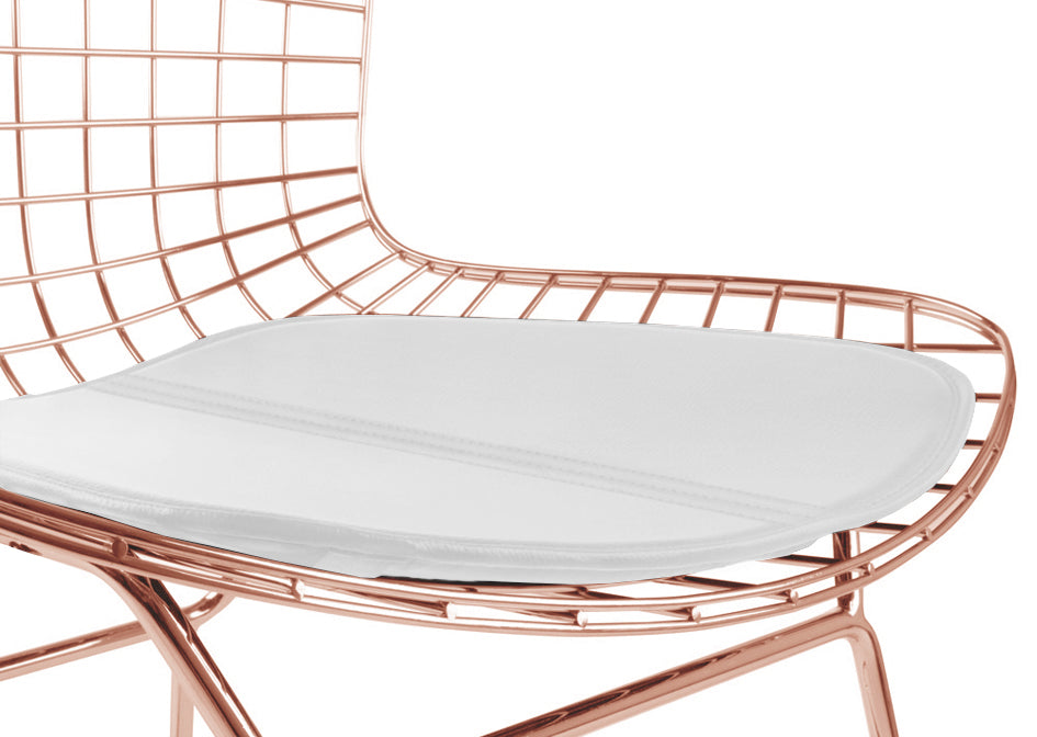 Bertoia Side Chair In Rose Gold Finish