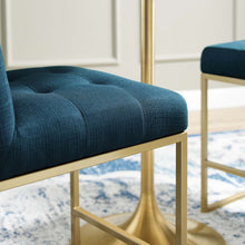 Load image into Gallery viewer, Giselle Gold Counter Stool