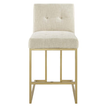 Load image into Gallery viewer, Giselle Gold Counter Stool