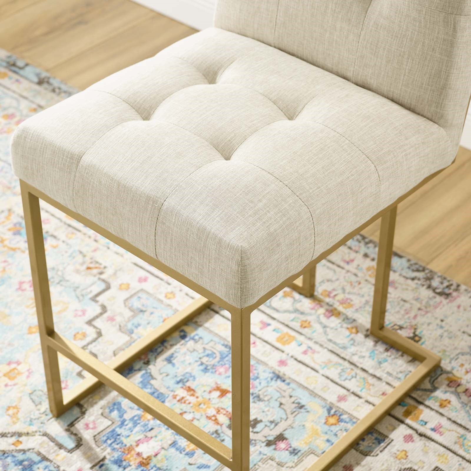 Giselle Gold Counter Stool