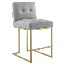 Load image into Gallery viewer, Giselle Gold Counter Stool