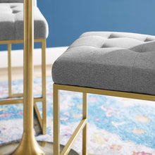 Load image into Gallery viewer, Giselle Gold Counter Stool