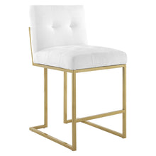 Load image into Gallery viewer, Giselle Gold Counter Stool