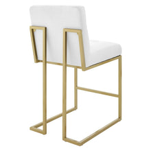 Load image into Gallery viewer, Giselle Gold Counter Stool