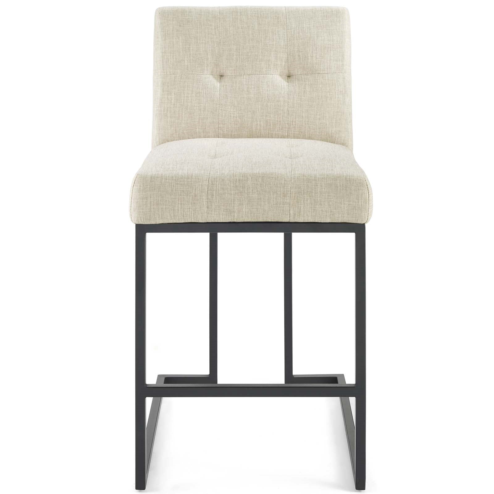Giselle Black Counter Stool