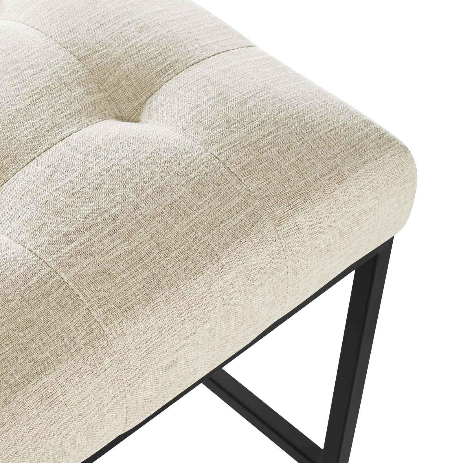 Giselle Black Counter Stool