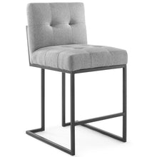 Load image into Gallery viewer, Giselle Black Counter Stool