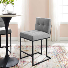 Load image into Gallery viewer, Giselle Black Counter Stool