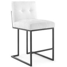 Load image into Gallery viewer, Giselle Black Counter Stool