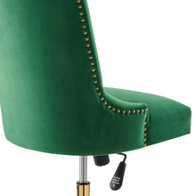 Load image into Gallery viewer, Empower Channel Tufted Performance Velvet Office Chair in Gold