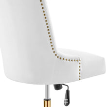 Load image into Gallery viewer, Empower Channel Tufted Performance Velvet Office Chair in Gold