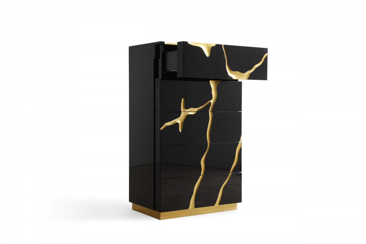 Paramount Chest With Gold Accents